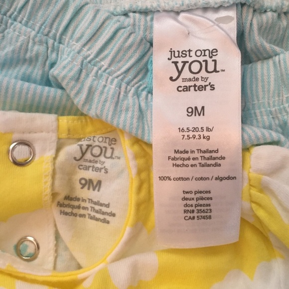 EUC 2 Carter’s Dress And Short Sets - Picture 3 of 7